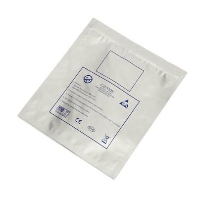 China Original Silver Moisture Proof Anti-static Pouch MBB Maker ESD Vacuum Packaging Foil Bag for sale