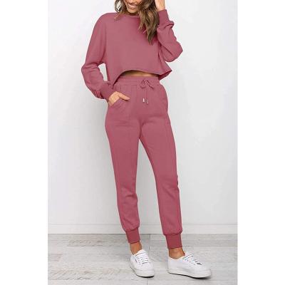 China Wholesale High Quality Women's Tracksuits Streetwear Women Fleece QUICK DRY Tracksuits Ladies Wear Sweat Suits For Women for sale