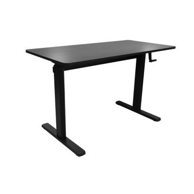 China (Size) Adjustable Economical Lift Table Position Computer Desk Lift Table Manual Leg Learning Desk for sale