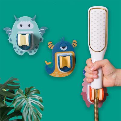 China Without Switch Wall Mounted Adjustable Cartoon Elf Shower Holder Wall Shower Bracket for sale