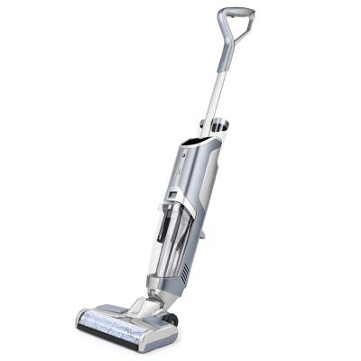 China Portable Electric Rechargeable Floor Cleaner Automatic Handheld Floor Mop Radio Water Jet Car Wiping Machine for sale