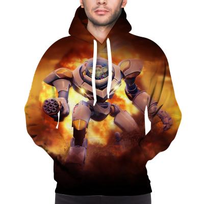 China QUICK DRY 3D Printing Hoodies And Sweatshirts For Men Long Sleeve Paladin Patterned Style Hoodies for sale