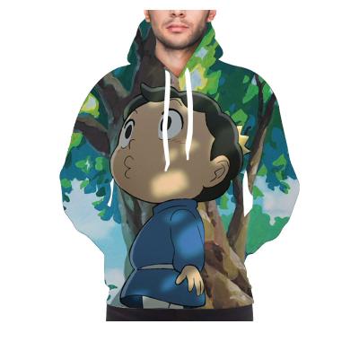 China Men's Long Sleeve 3D Hooded QUICK DRY Cartoon King Pattern Rank Men's Hoodie for sale