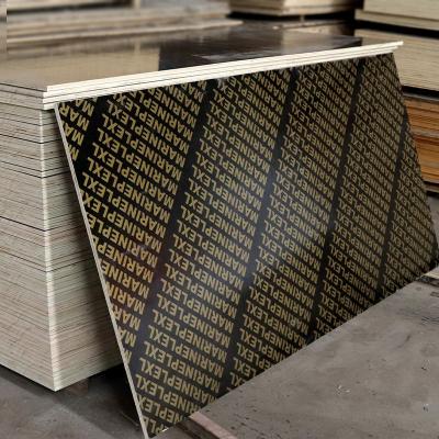 China 12mm 15mm 18mm Eco-friendly Plywood Sheet 4*8 Flim Face Plywood Board Cheap Eco Friendly Melamine Board for sale