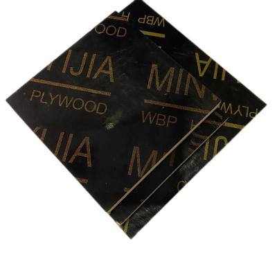 China Modern Wholesale Chinese Construction Of Film Surface High Quality Waterproof Black Plywood Construction for sale