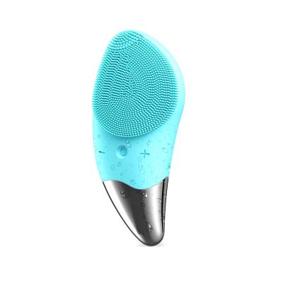 China For commercial & Home Use OEM Exfoliating Sonic Silicone Face Scrubber Facial Detergent Massage Makeup Brush Detergent for sale