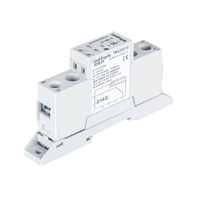 China TRA23D10K 10A Sealed Current Solid State Relay Din Rail Mounting DC to 3-32VDC Input/Output 24V-280VAC SSR Panel Intermediate Relay for sale