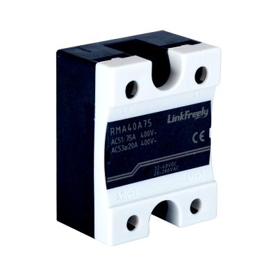 China General Purpose Single Phase 2SCR Sealed Solid State Relay 75A / 400VAC Output 20-280VAC / 22-48VDC Input Intermediate Relay SSR Module for sale