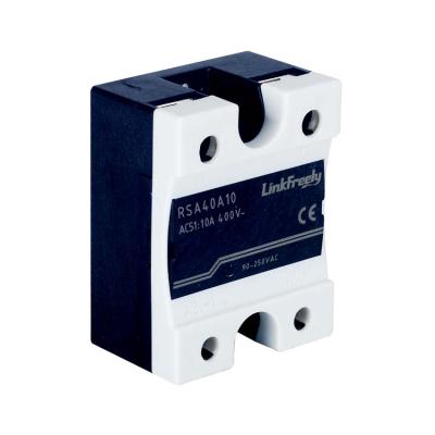 China Sealed Current 10A Mini Single Phase AC Solid State Relay, 90-250VAC Input/Output 400VAC, AC Control AC Zero SSR Power Change Relay for sale