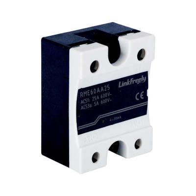 China Sealed Industrial 25A/600VAC 1-Phase Analog Switching Solid State Relay Control Input Phase Angle 4-20mA SSR Voltage Regulation Relay for sale