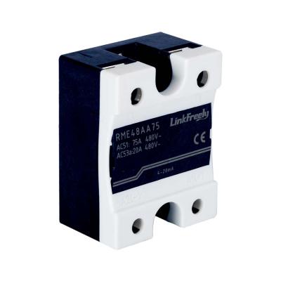 China Sealed Industrial 75A/480VAC 1-Phase Analog Switching Solid State Relay Control Input 4-20mA Phase Angle SSR Solid State Power Relay for sale