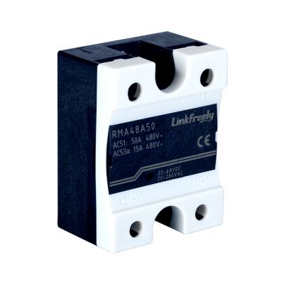 China 2SCR General Purpose AC Sealed AC 1P SSR Solid State Relay 50A / 480VAC Output 20-280VAC / 22-48VDC Input Mini Industrial Relay for sale