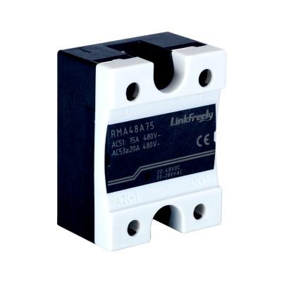 China 2SCR SSR Smart Sealed Solid State Relay General Purpose Control 20-280VAC/22-48VDC 75A/480VAC Output Electronic Module Relay Power for sale