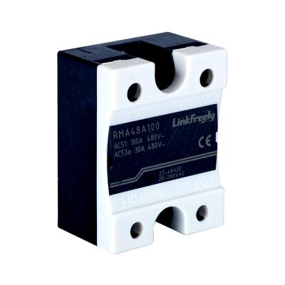 China 2SCR 1-Phase Sealed Solid State Relay 100A /480VAC General Purpose Output Input 20-280VAC/22-48VDC SSR Relay Module Electronic Panel for sale