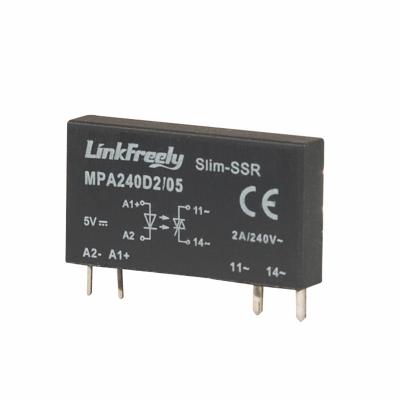 中国 Micro PCB Sealed Solid State Relay 5VDC Input 24-240VAC 2A Output Smart Control Voltage DC-AC 4 Pins DC Power Relay Subminiature Switch 販売のため