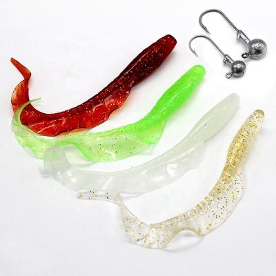 China Factory Sale 1.8g 2.8g 3.8g Pasca Shad Soft Sardine Soft Lure Tape Howell Hot PVC Groundbait For Outdoor Fishing for sale