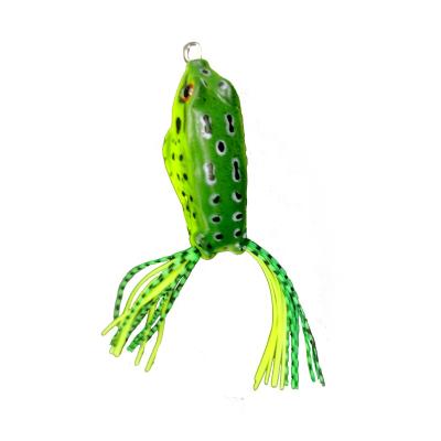 China HOWELL Hot Sale Hollow Body Topwater Frog Snakehead Frog Lure 55mm for sale