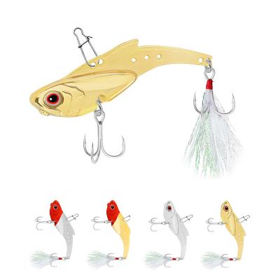 China HOWELL New Products 78mm OEM 26g Fishing Sinking Vibration Baits Blade Metal Vibe Artificial Hard Bait VIB Fishing Lure Vib 02 for sale