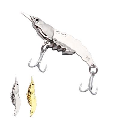 China One-Stop Service New Products Artificial Metal Vib Shrimp Fishing Lures 5g 7g 11g 14g Vibration Baits Custom Vibe Fishing Lure Wobbler Silicon for sale