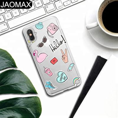 China Fashion Mint Green Mermaid Scales Clear Soft TPU Shell Phone Case For iphone X 6S 6 7 8 Plus Phone Cartoon Cover DIY Cases for sale