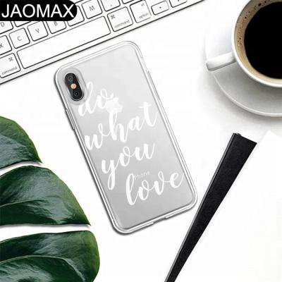 China Simple Fashion Cloud Style Cheering Word TPU Soft Phone Case Snare For iphone X 6S 6 7 8 plus Phone Cartoon Cover DIY Cases for sale