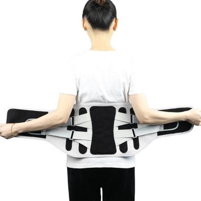 China Neoprene Waist Trimmer Belt Back Support Slimming Back Pain Relief Waist Support for sale