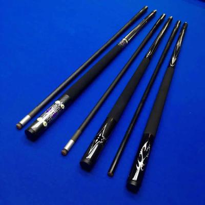 China New Design Good Quality Fiberglass Graphite Billiards Pool Cue for sale