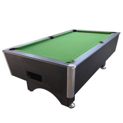 China Factory direct sales MDF billiard table/leather coin operated billiard table for sale