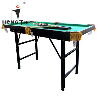 China Metal with cotton net factory direct sales economic mini billiard table, 1.2m snooker snooker table foldable billiard table for sale