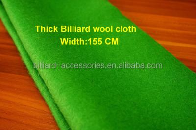 China 100% Economic Wool Billiard Cloth /Nylon Pool Table Cloth for sale