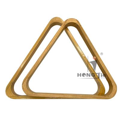 China Hongjie wooden triangle billiards plastic billiards promotional plastic high quality for sale