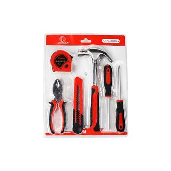 China Home Tool Kit Have Factory Wholesale 6PCS Stock Multifunctional Sturdy Tool Kit Set Household With Slip Joint Pliers for sale