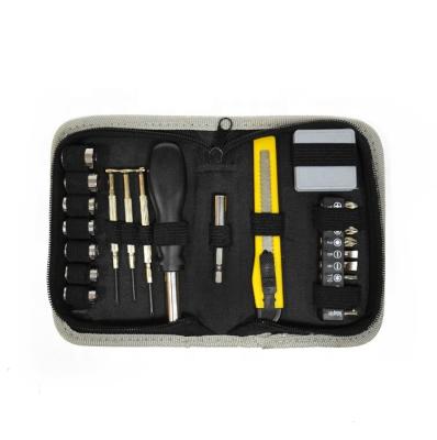 China Convenient Storage Manufacturers Supply Canvas Hardware Tool Storage Bag Network Test Tool Hardware Set Tool Kit for sale