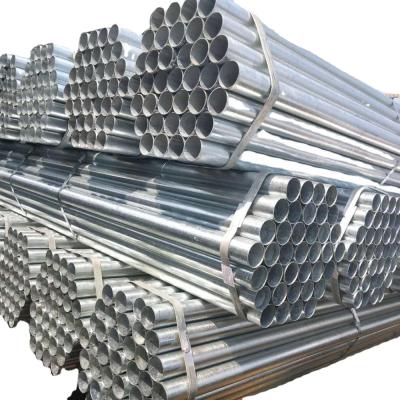 China Structural Pipe Welded Pre Galvanized Steel Pipe Galvanizing Pipe GI Pipe Used In Construction for sale