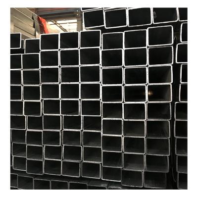 China Structure Pipe Q235 Building Material Pre Galvanized Square Pipe Square Rectangular Galvanized Pipe for sale