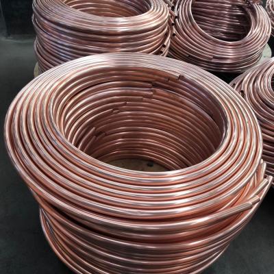 China Air condition or refrigerator temper copper factory price refrigeration copper tube hard soft AC copper pipe for sale