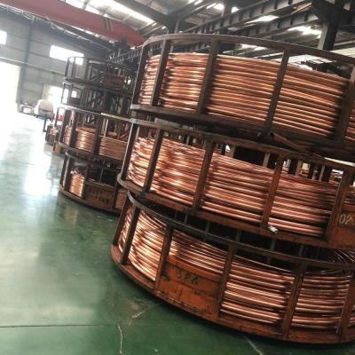 China Air Condition Or Refrigerator Lever Wound Coil Copper Pipe For Air Conditioning Refrigeration for sale