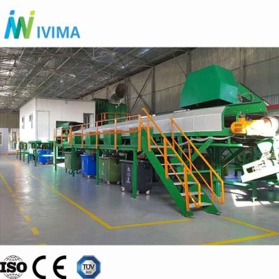 China MSW Plant/Municipal Solid Waste Sorting Plant Line/Garbage Waste Sorter for sale