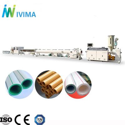 China PIPE pp-r/pe pipe production line/ppr extrusion line/ppr fiberglass reinforced pipe making machine for sale