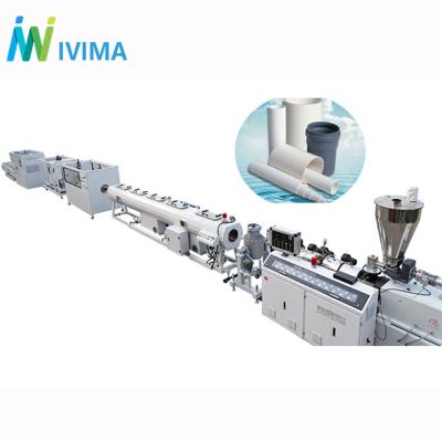 China PUFF PVC Pipe Extrusion Line / Plastic Netting Machine For Water Supply for sale