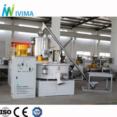 China pvc compounding and mixing hot and cold mixing unit / mixer machine for pvc wpc compounding for sale