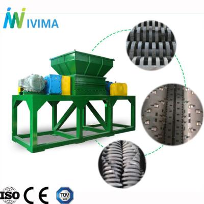 China Double Shaft High Performance Shredder Factory Factory Price Long Life Plastic Shredder for sale