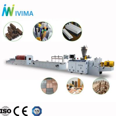 中国 Profile UPVC PVC Profile Making Machine / Production Line / Extrusion Plant For Window And Door Frame 販売のため