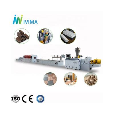 中国 Rotating Profile High Performance Pvc Profile Counter Making Machine Tapered Twin Screw Pvc Profile Making Machine 販売のため