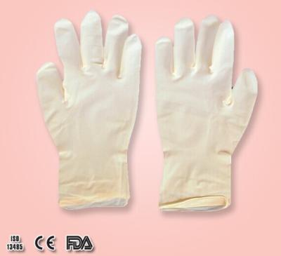 China Natural rubber latex examination gloves,sterile,powder free,size 9'',12'' for sale