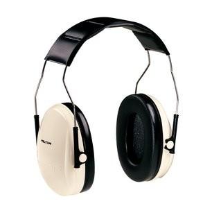 China 3M H6A head set Earmuff 10/Case,SNR 27 Decibel,White/Black,One Size Fits Most for sale