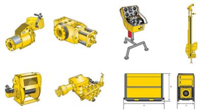 China 2000m Drilling Depth Underground Drill Rig  Diamec U8 With APC Control Deep Hole Drilling for sale