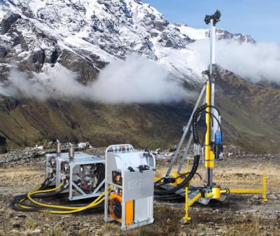 China 630KG Pequeña máquina de perforación de exploración geológica de ingeniería portátil 300 metros de profundidad en venta