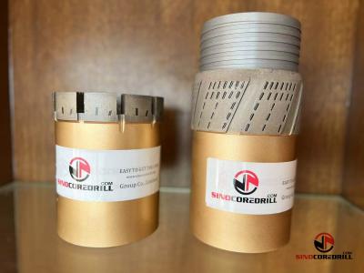 China Hard Rock Mining 12mm Diamond Core Bit HWL Impregnated for sale