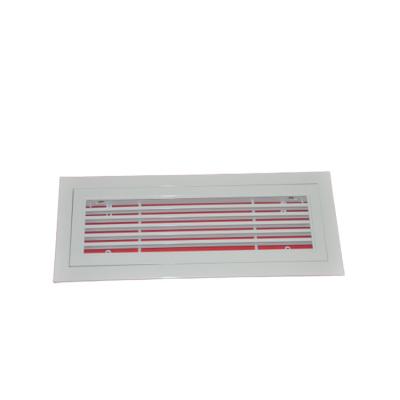 China It Can Adjust Double Layer Custom Adjustable Exhaust Angle Yaoan Height Yaoan Air Diffuser Louvered Grill for sale